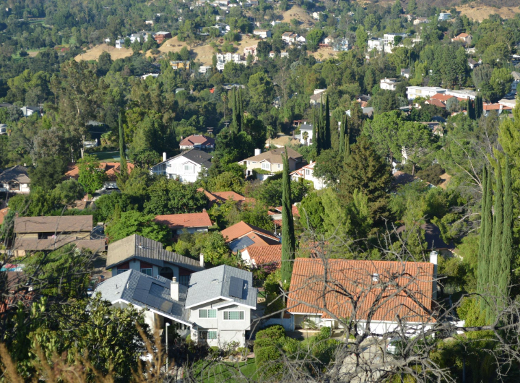 woodland hills California residential area 1